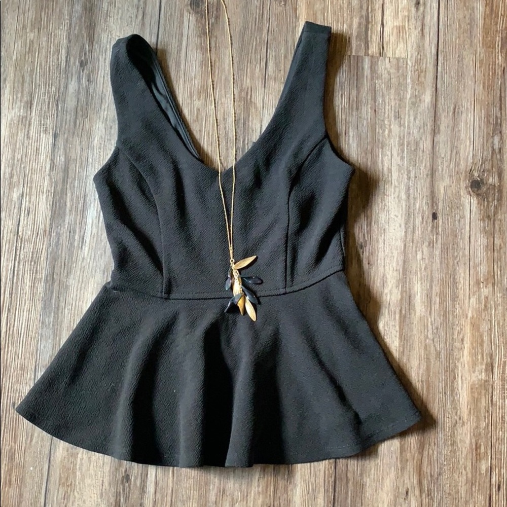 Forever21 Peplum Top